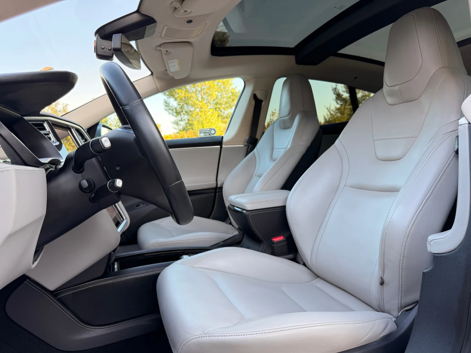 Tesla Model S MODEL 85D DUAL MOTOR AWD 4X4 ПАНОРАМА-OТЛИЧНА-ТОП, снимка 10 - Автомобили и джипове - 55499621