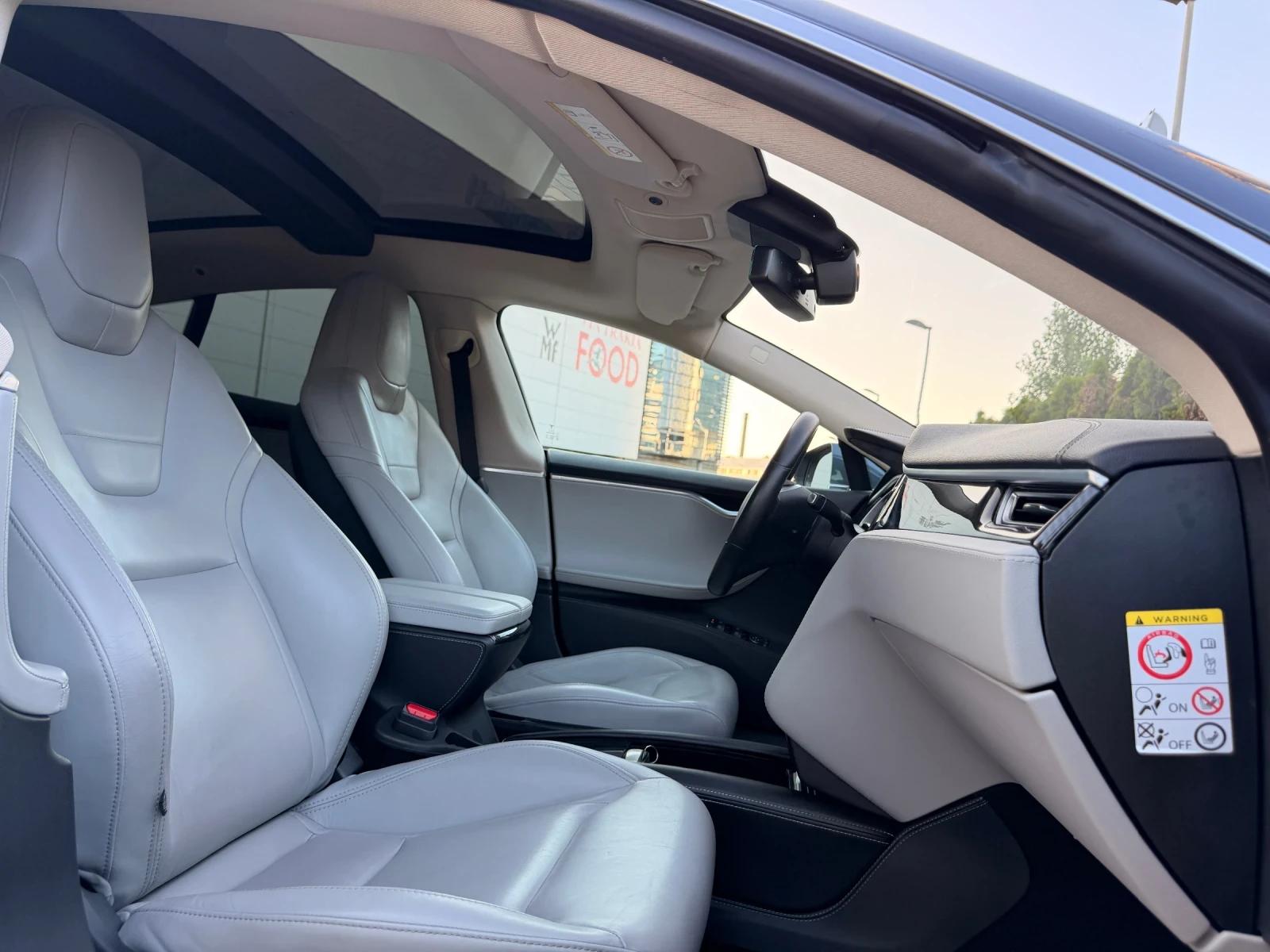 Tesla Model S MODEL 85D DUAL MOTOR AWD 4X4 ПАНОРАМА-OТЛИЧНА-ТОП, снимка 15 - Автомобили и джипове - 55499621