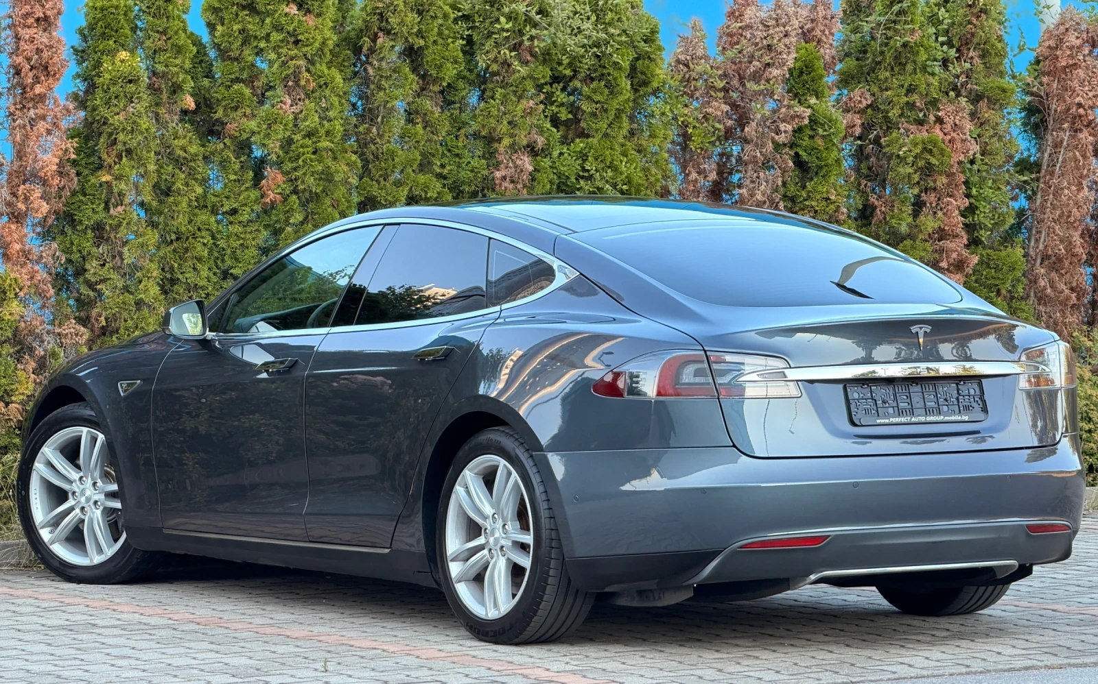 Tesla Model S MODEL 85D DUAL MOTOR AWD 4X4 ПАНОРАМА-OТЛИЧНА-ТОП, снимка 2 - Автомобили и джипове - 55499621