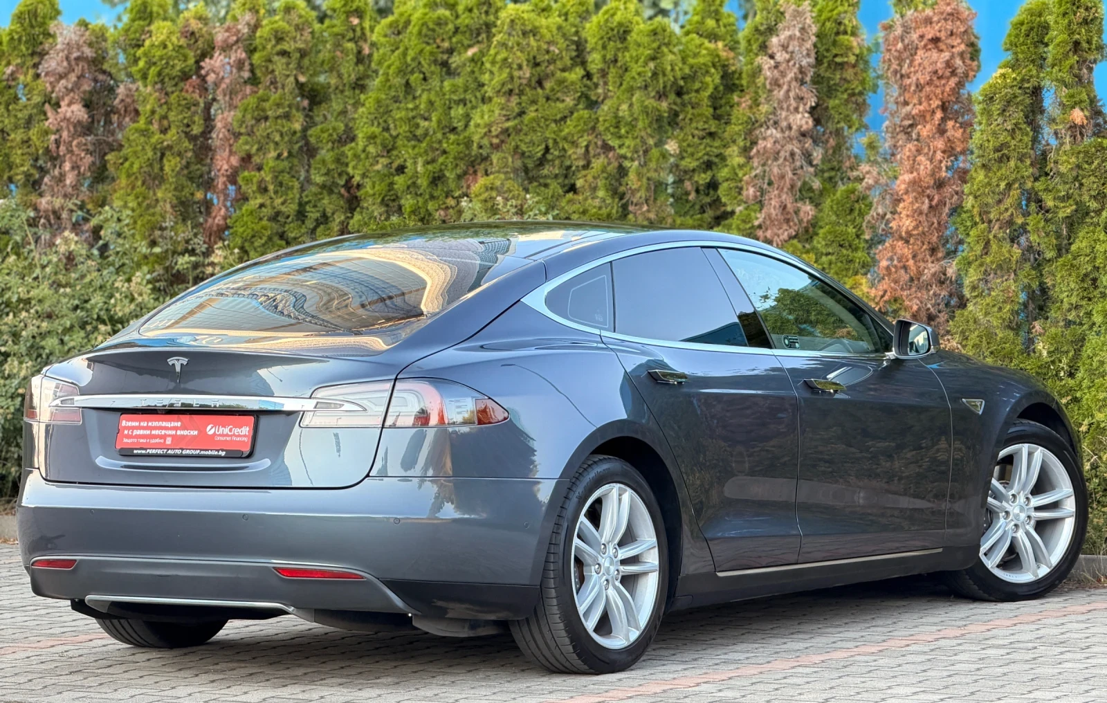 Tesla Model S MODEL 85D DUAL MOTOR AWD 4X4 ПАНОРАМА-OТЛИЧНА-ТОП, снимка 3 - Автомобили и джипове - 55499621