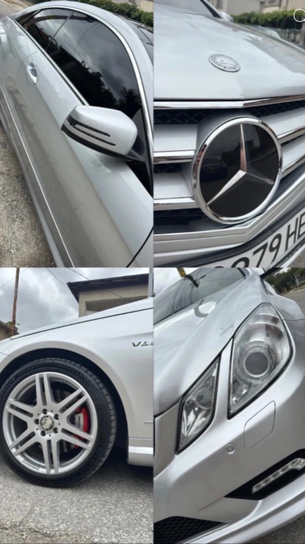 Mercedes-Benz E 500 Mercedes-Benz E550 Купе AMG   388 к. с. , снимка 4 - Автомобили и джипове - 55783763
