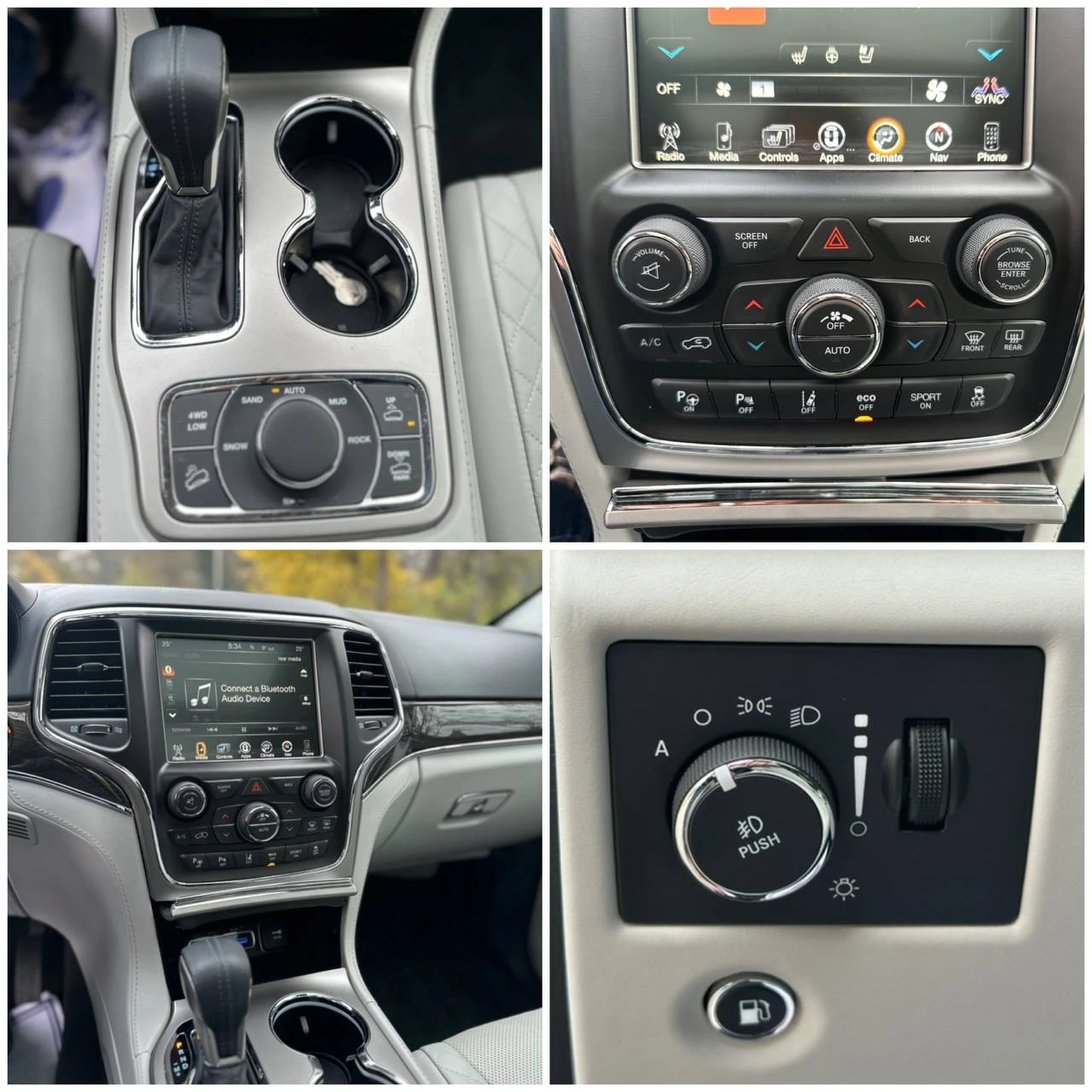 Jeep Grand cherokee Summit /5.7/Sky Gray INTERIOR/ FULL | Mobile.bg   17