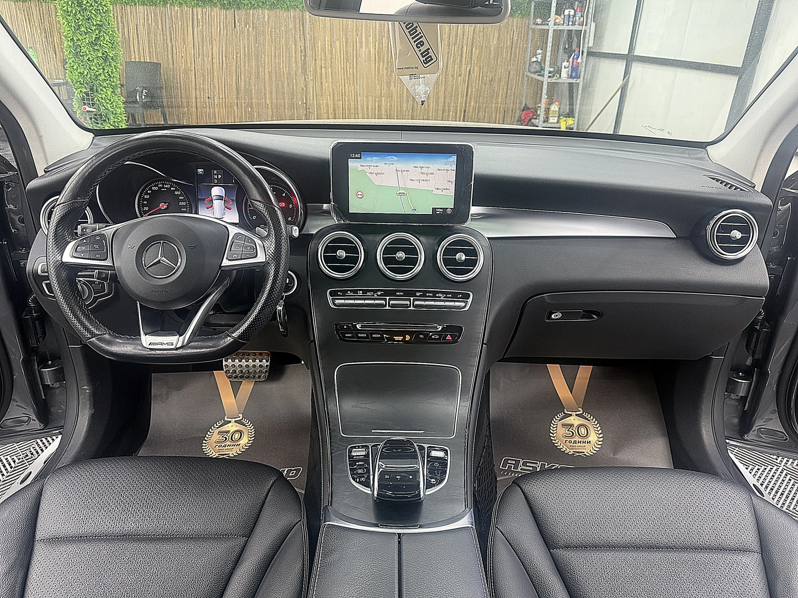 Mercedes-Benz GLC 250 PANORAMA/AMG-Line/360-kamera/СОБСТВЕН ЛИЗИНГ, снимка 14 - Автомобили и джипове - 53877134