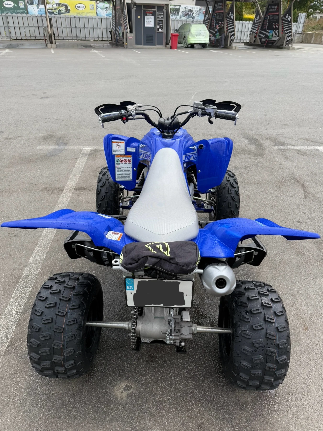 Yamaha Raptor 2021г/~38 мото часа/ЧИСТО НОВИ ЧАСТИ ОТ 2025г! - изображение 7