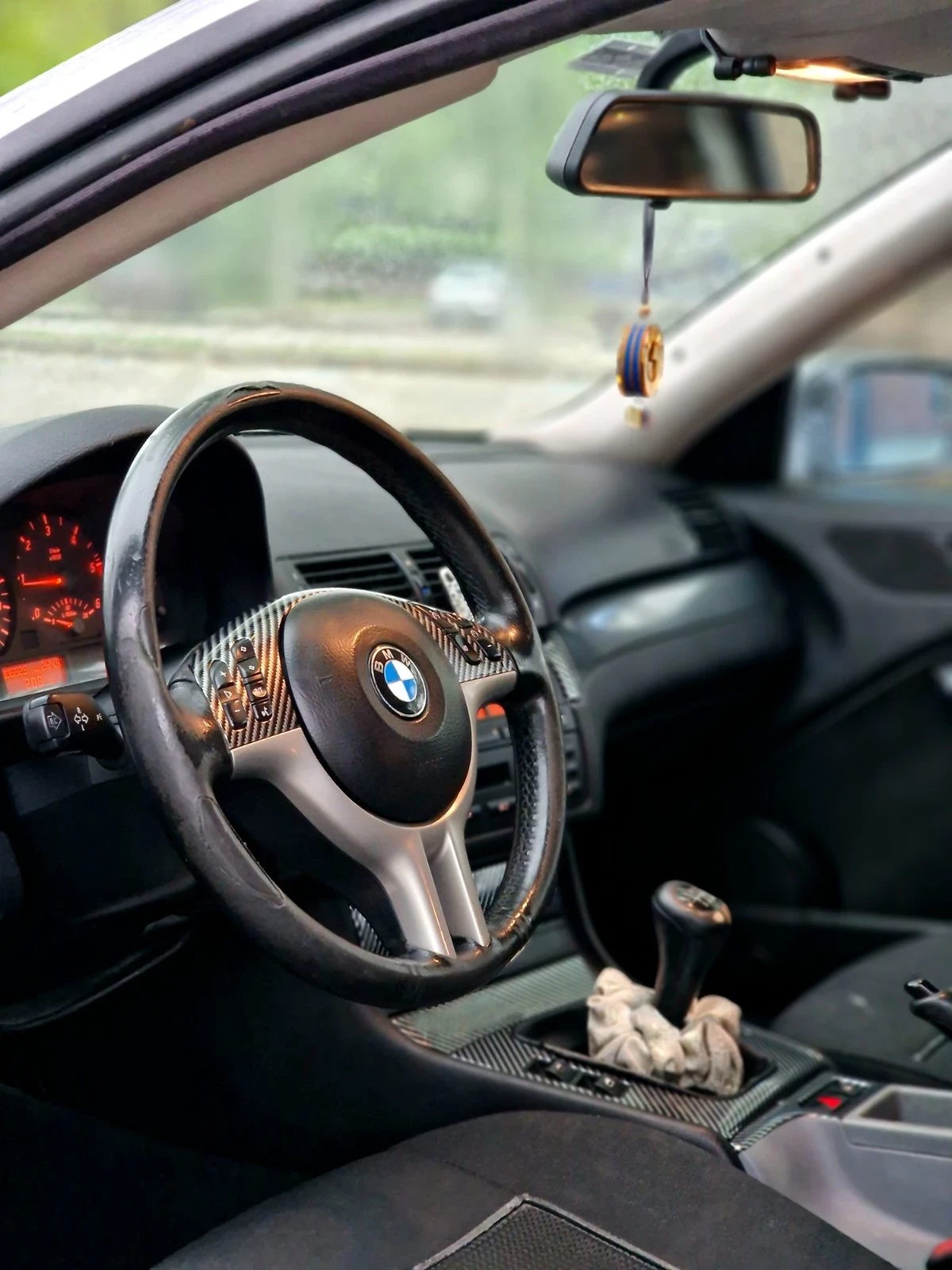 BMW 320 Предна М3 броня, Заден спойлер, карбонов интериор  - изображение 8