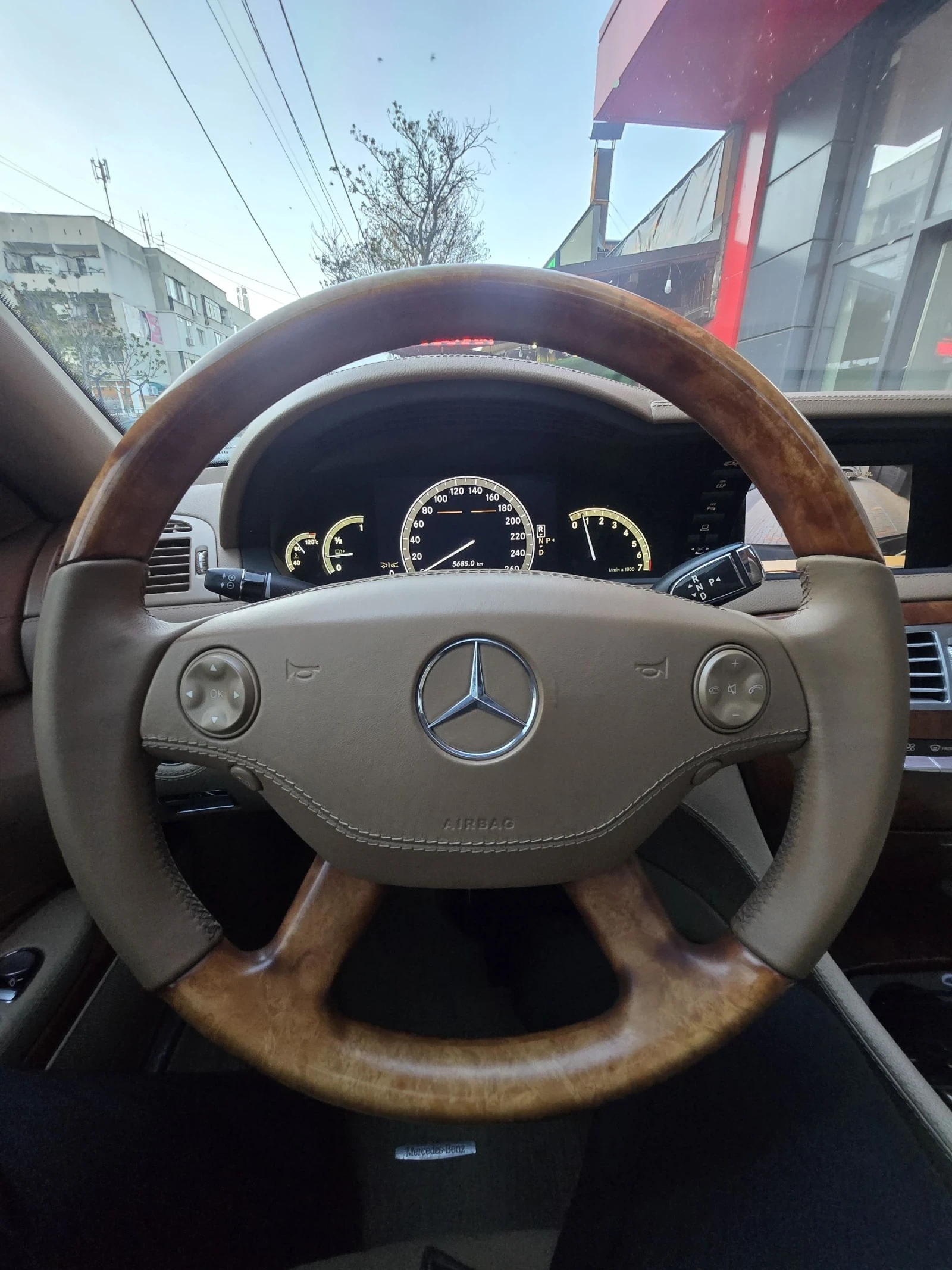 Mercedes-Benz CL 500 CL500  388к.с  газ  бензин сменени вериги AMG ., снимка 17 - Автомобили и джипове - 54430147