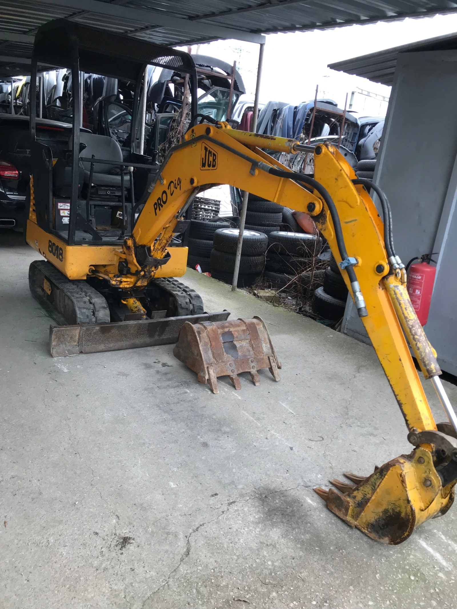 Багер JCB 8018 - изображение 4