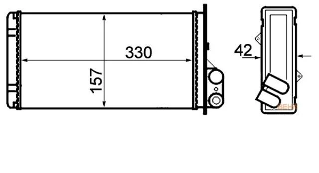 Охладителна система за Nissan Interstar, снимка 1 - Части - 38176412