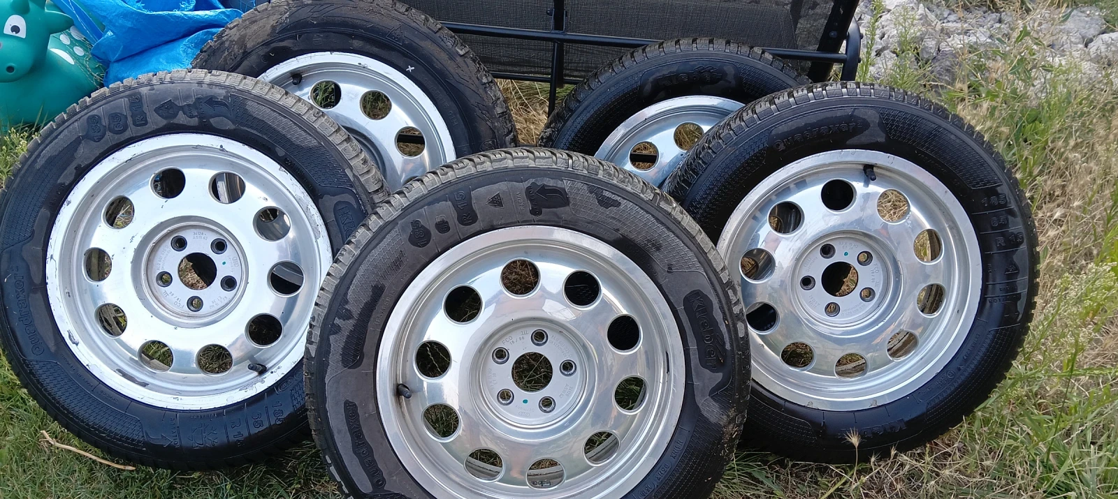 Гуми с джанти Kleber 185/65R15, снимка 2 - Гуми и джанти - 55709470