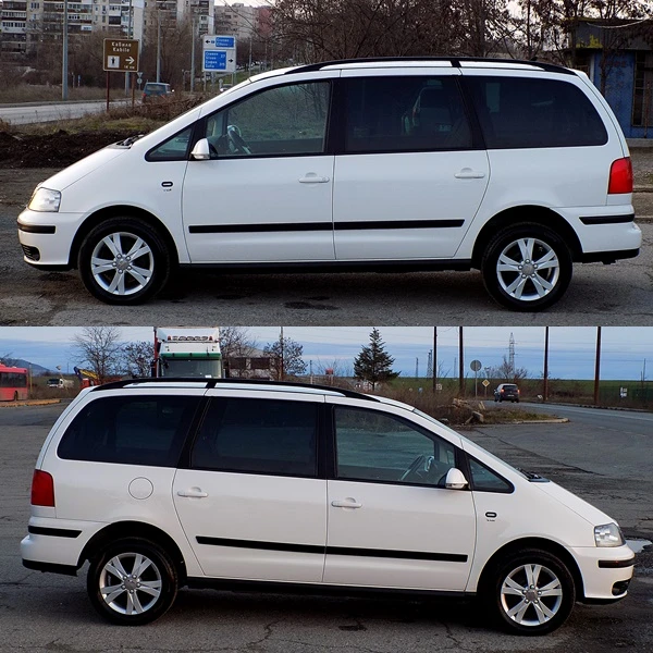 Seat Alhambra 1.9TDi/116к./6ск./2010г./РЕАЛНИ КМ, снимка 6 - Автомобили и джипове - 48491707