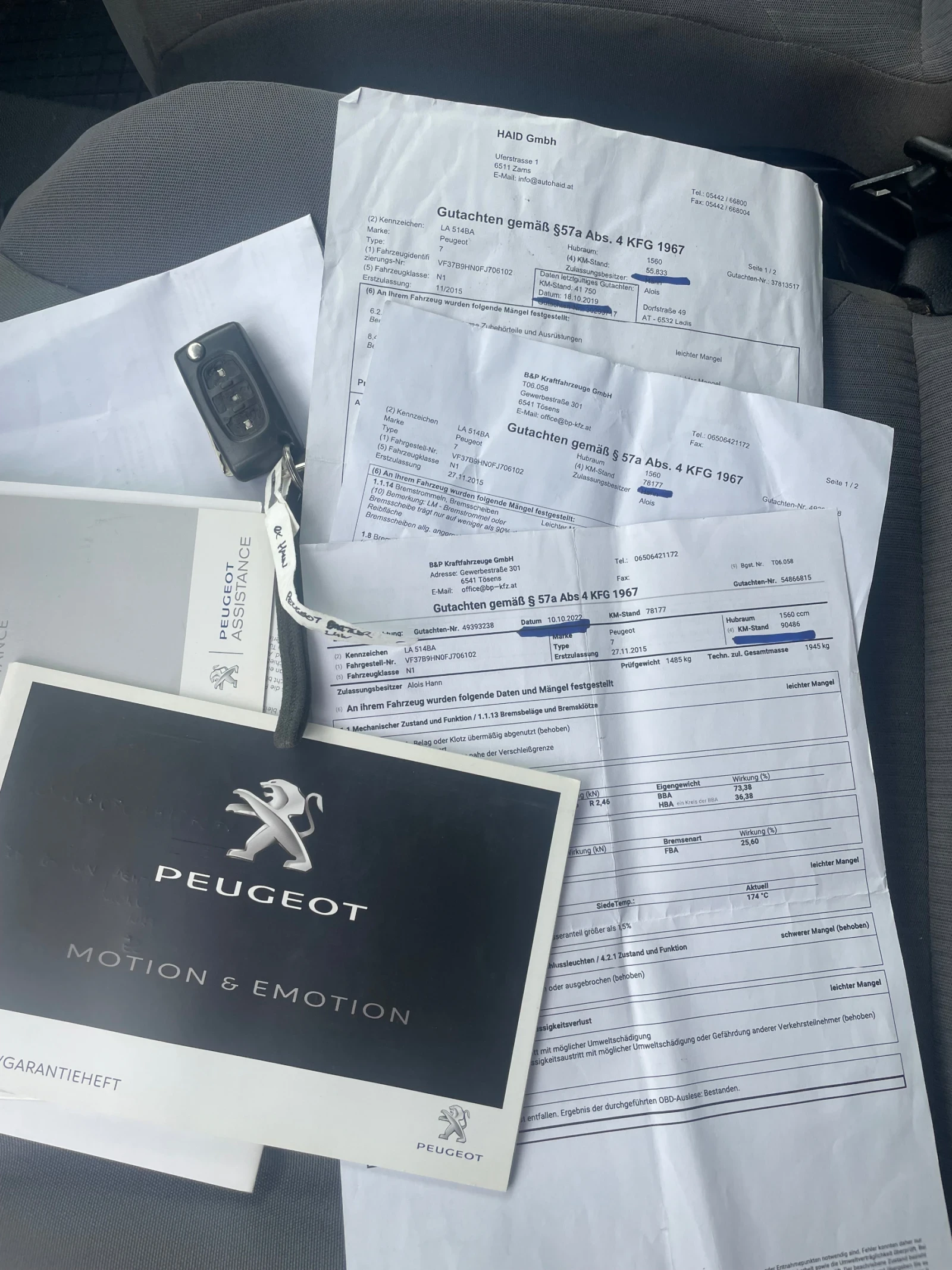 Peugeot Partner 1.6D 127х.км 2+ 1 м Клима, снимка 15 - Автомобили и джипове - 54448582