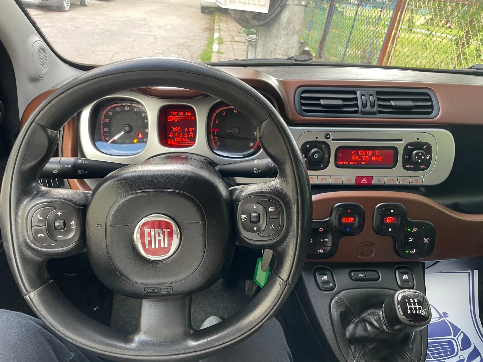 Fiat Panda CROSS* 4x4* klima, снимка 14 - Автомобили и джипове - 54619227