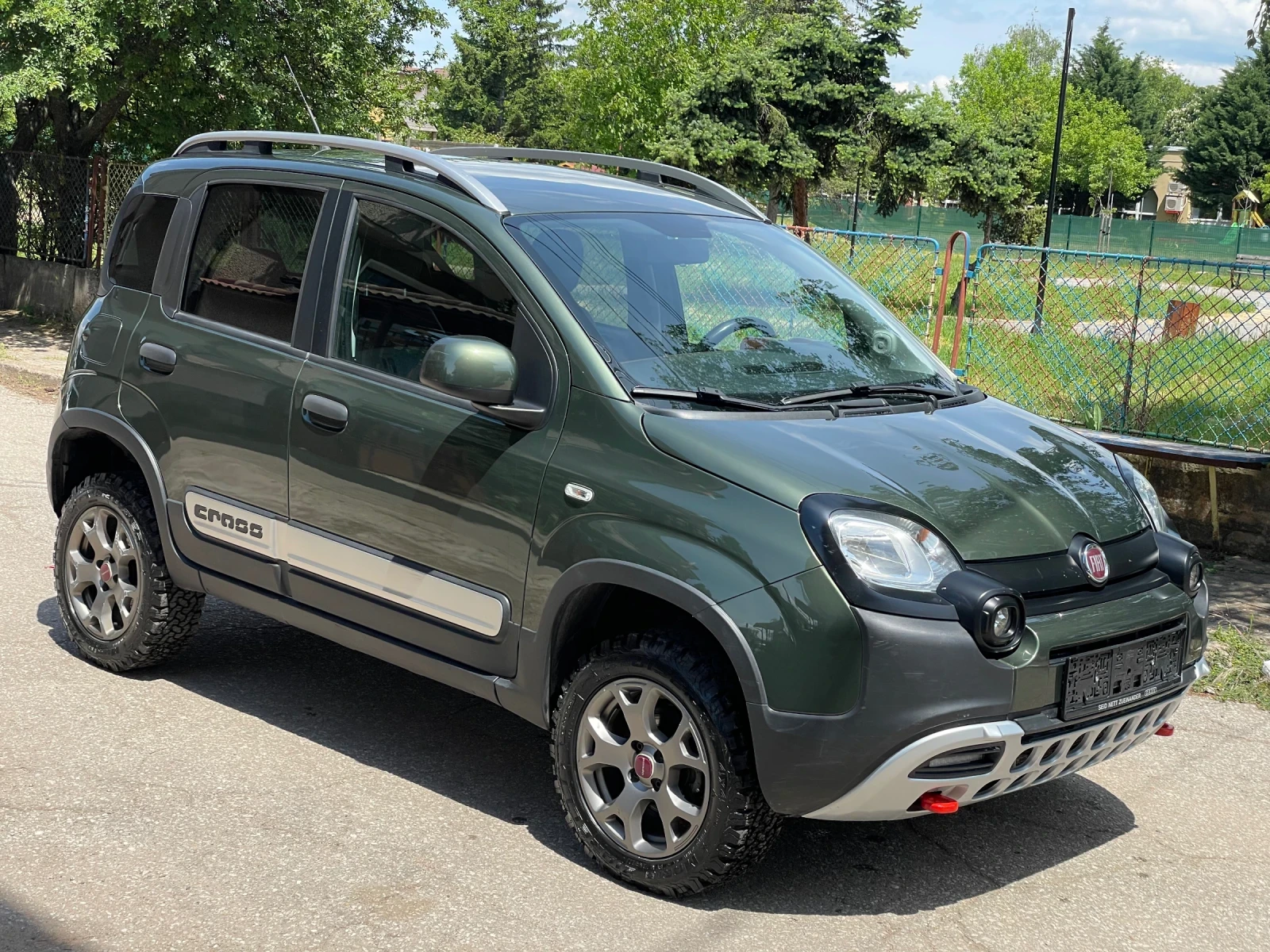 Fiat Panda CROSS* 4x4* klima, снимка 17 - Автомобили и джипове - 54619227