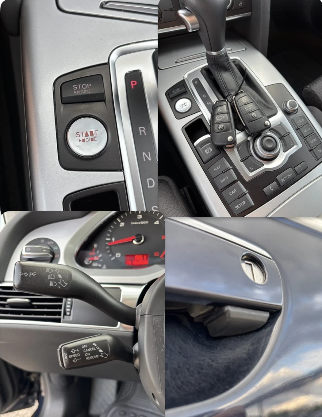 Audi A6 Facelift keyless , снимка 15 - Автомобили и джипове - 54799189