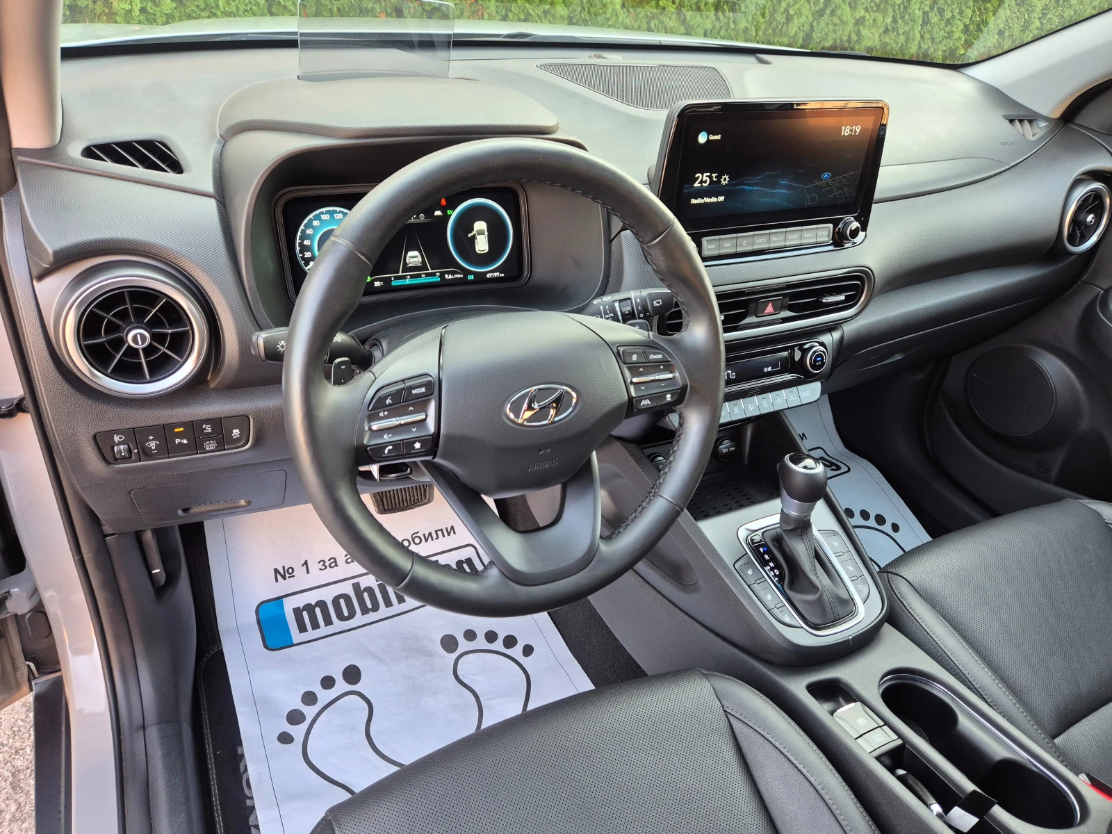 Hyundai Kona 1.6 GDI HEV 47x.km. ���������  | Mobile.bg � ����������� 12