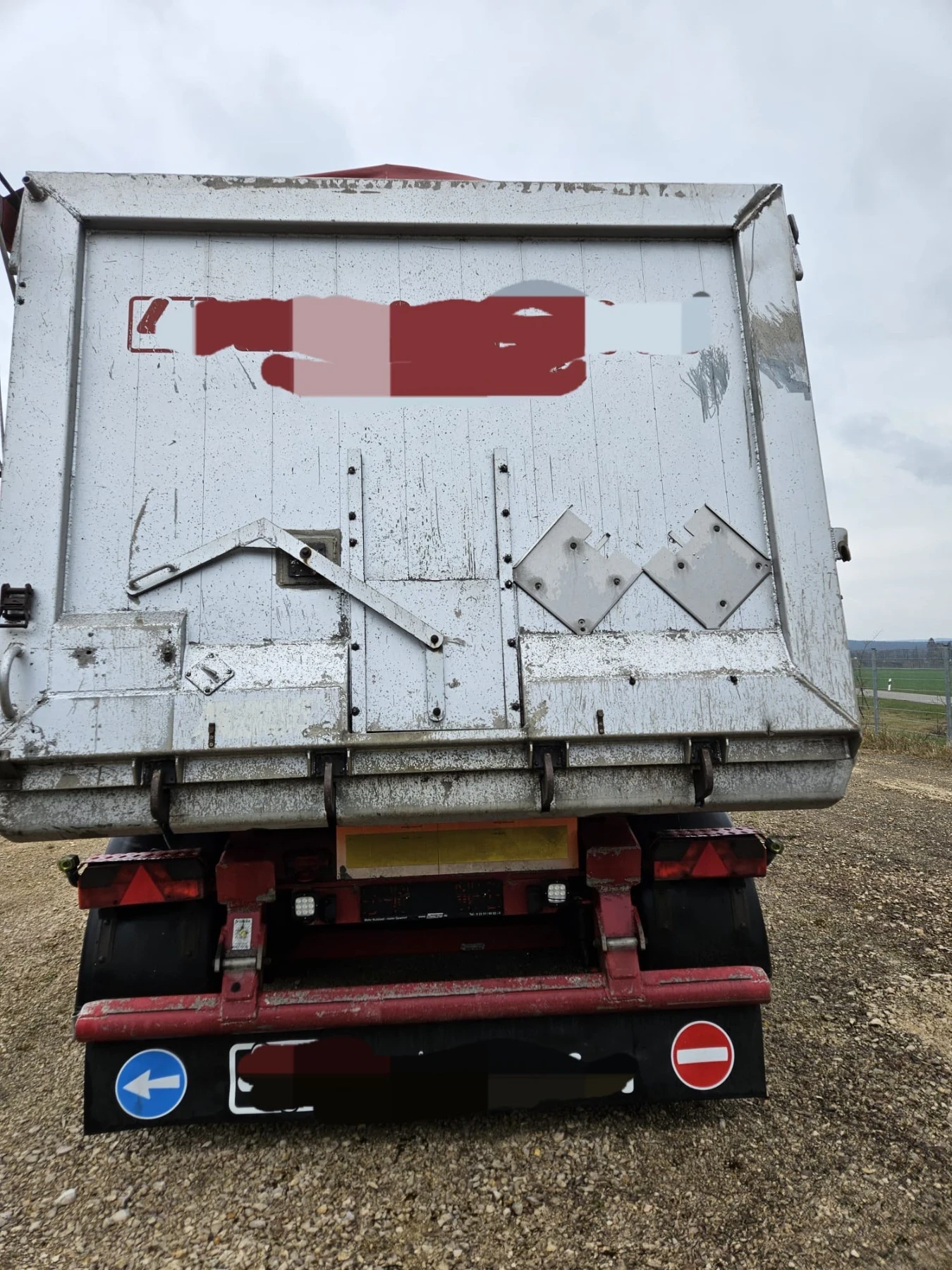 Полуремарке Други MEIERLING / 30 куб. / 4920 кг тара / алуминиева, снимка 7 - Ремаркета - 54193311