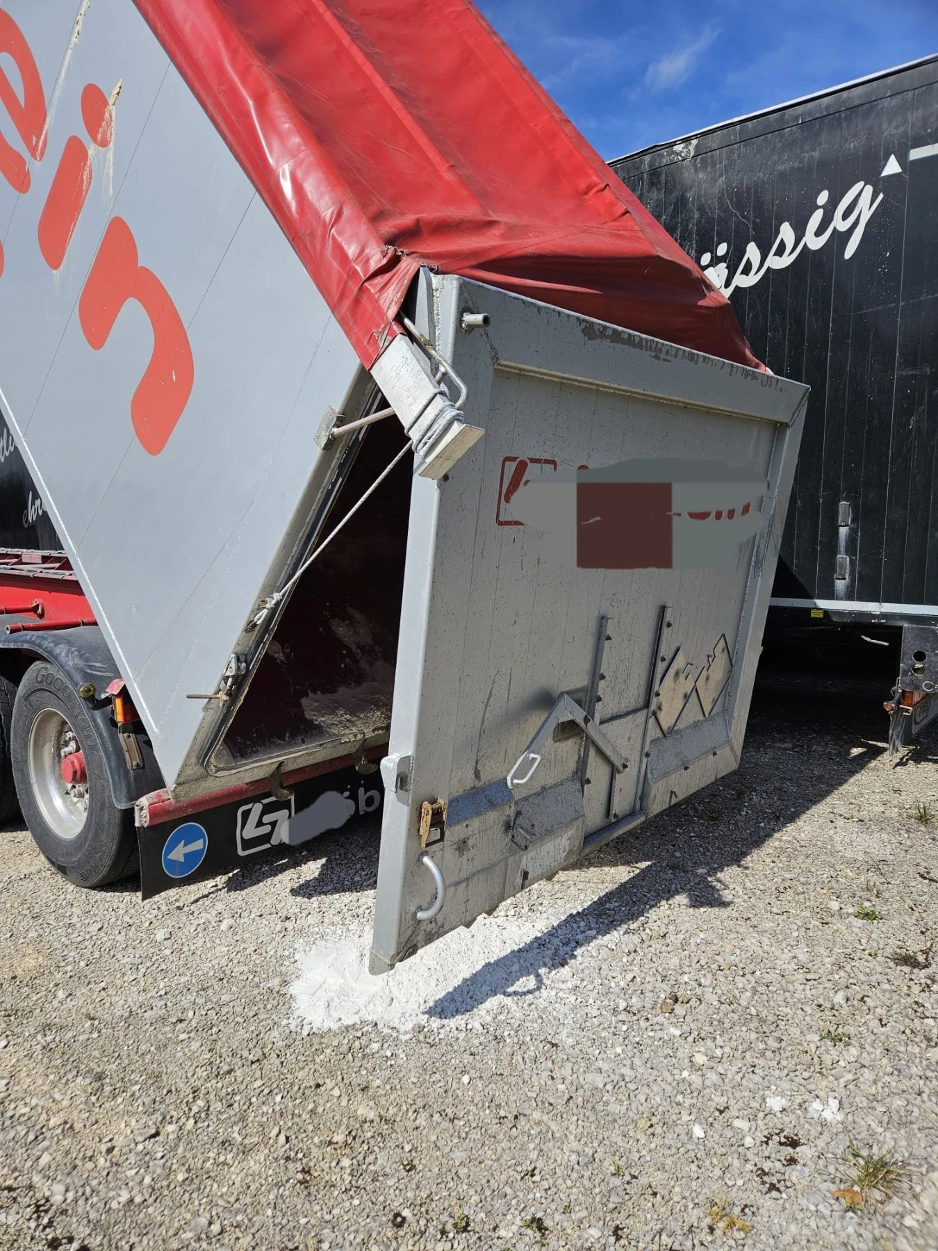 Полуремарке Други MEIERLING / 30 куб. / 4920 кг тара / алуминиева, снимка 8 - Ремаркета - 54193311