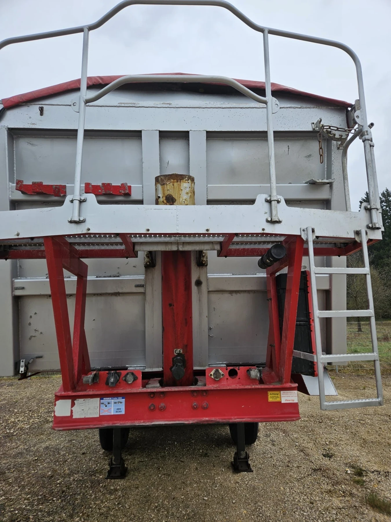 Полуремарке Други MEIERLING / 30 куб. / 4920 кг тара / алуминиева, снимка 6 - Ремаркета - 54193311