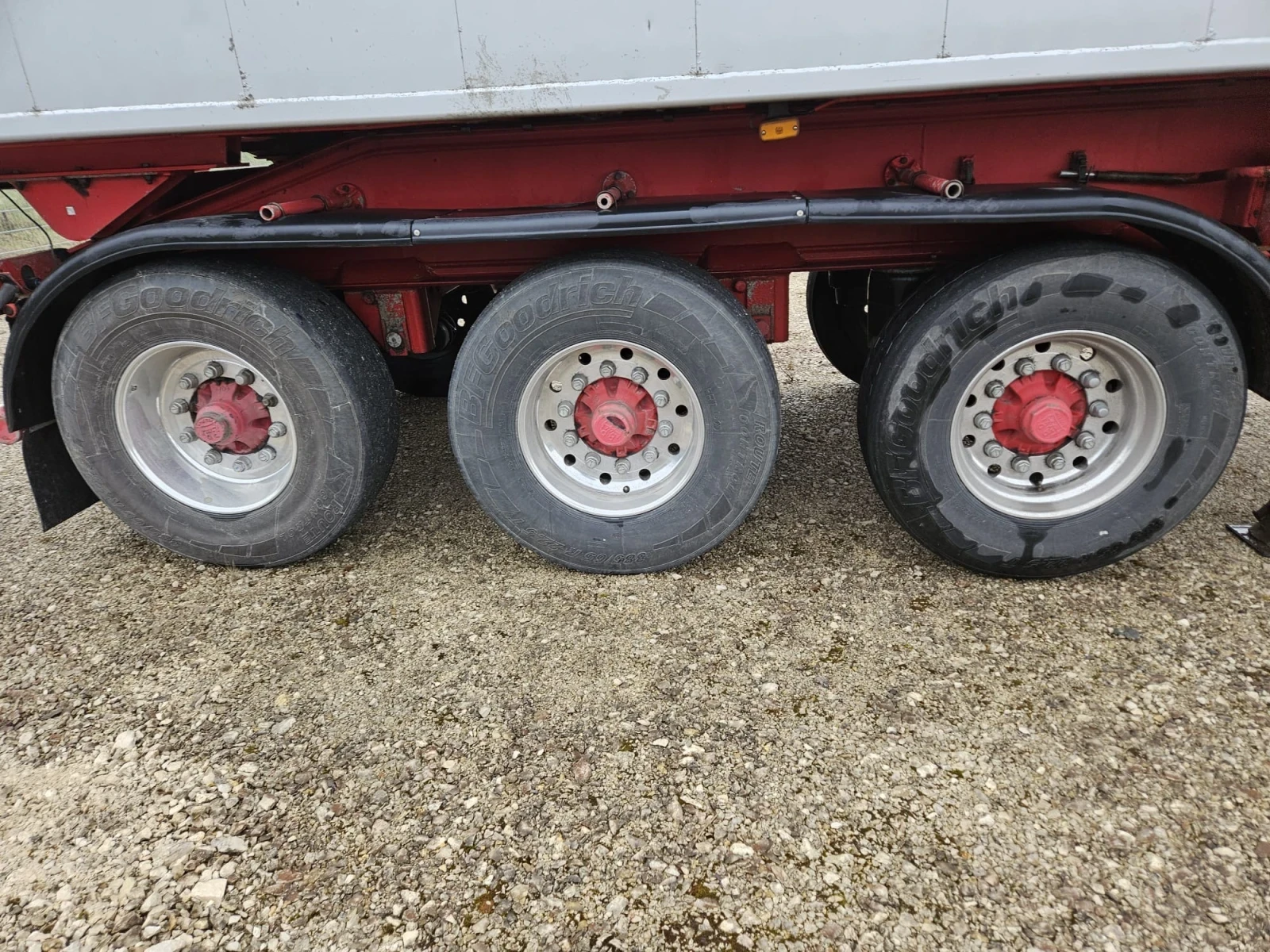 Полуремарке Други MEIERLING / 30 куб. / 4920 кг тара / алуминиева, снимка 13 - Ремаркета - 54193311