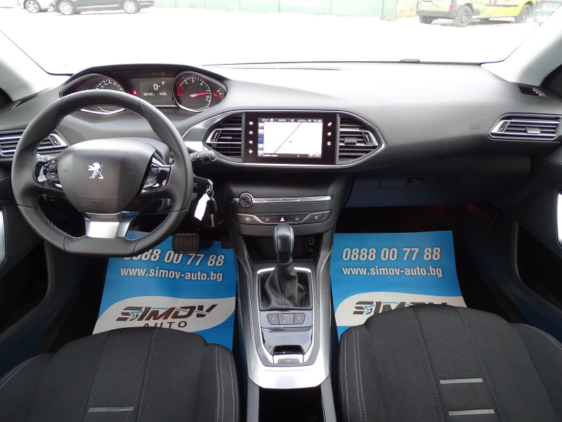 Peugeot 308 2.0HDi ALLURE АВТОМАТИК НАВИГАЦИЯ, снимка 8 - Автомобили и джипове - 48443028