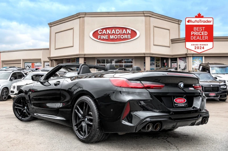 BMW M8 CARFAX* АВТОФИНАНС* Cabriolet* Harman/Kardon* Navi, снимка 3 - Автомобили и джипове - 52899965