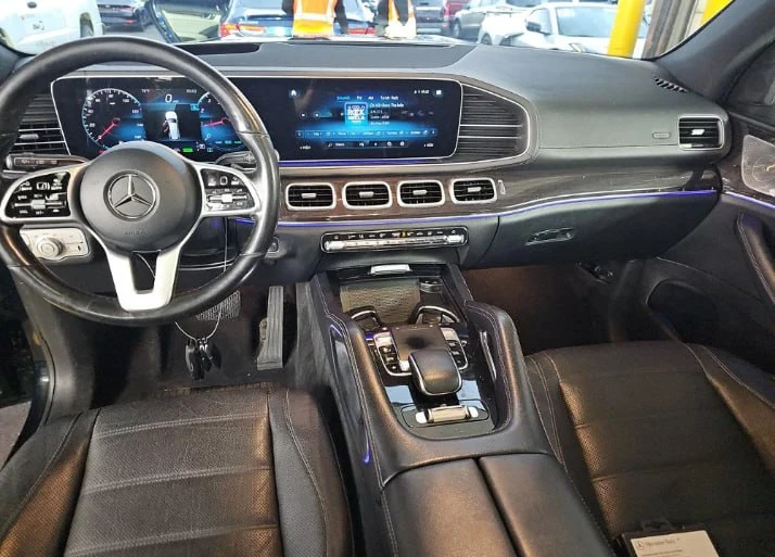 Mercedes-Benz GLS 450 DISTR/HUD/4хПОДГРЕВ/ОБДУХ/ПАНО/360/МАСАЖ, снимка 5 - Автомобили и джипове - 55629408