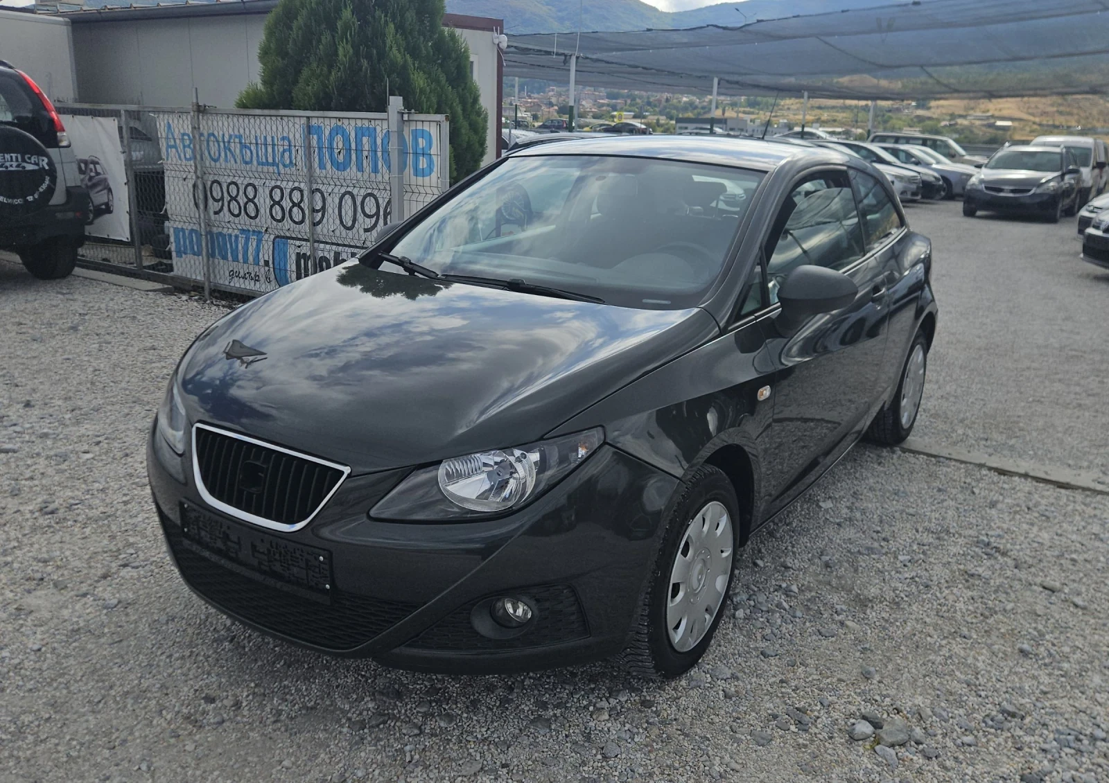 Seat Ibiza 1.6TDI.90кс.2011г.Отличен, снимка 1