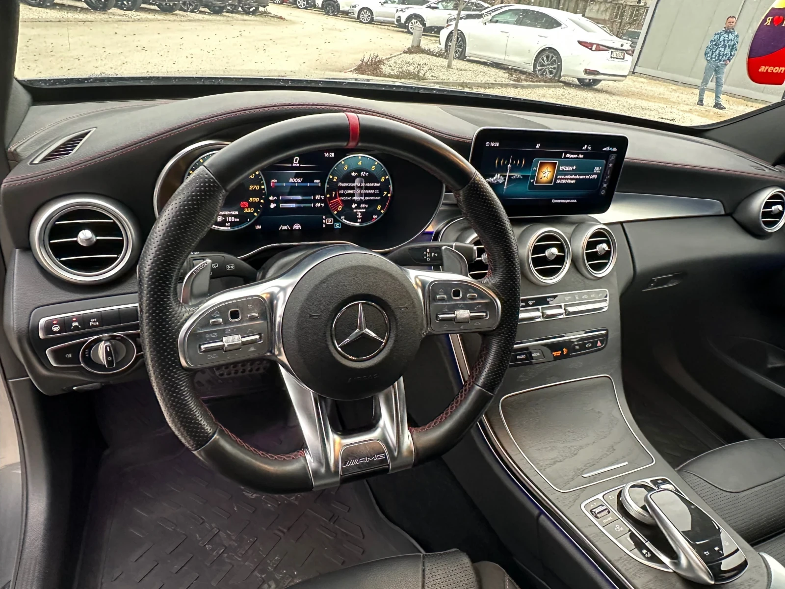 Mercedes-Benz C 43 AMG BiTurbo* 4MATIC* Performance* Burmester* Обдухване - изображение 7