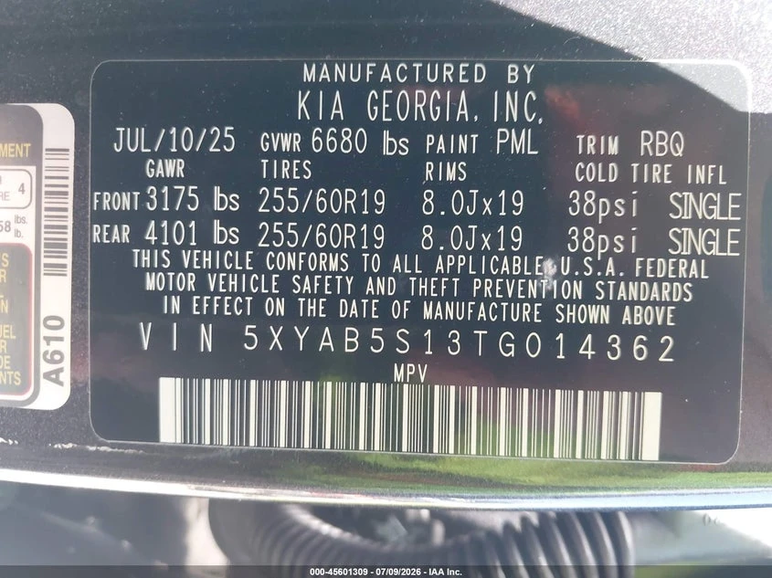 Kia EV9 Light Long Range, снимка 9 - Автомобили и джипове - 55452390