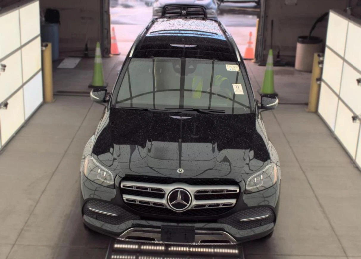 Mercedes-Benz GLS 450 DISTR/HUD/4хПОДГРЕВ/ОБДУХ/ПАНО/360/МАСАЖ, снимка 2 - Автомобили и джипове - 55629408