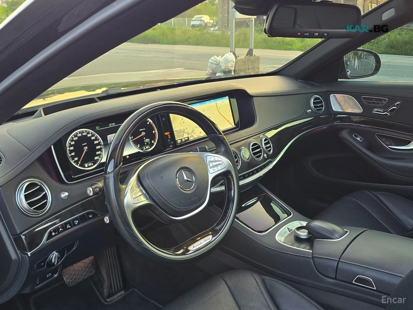 Mercedes-Benz S 350 4MATIC* HUD* 360* КОЖА* ОБДУХ* НАВИ* ПАНО, снимка 8 - Автомобили и джипове - 55845136