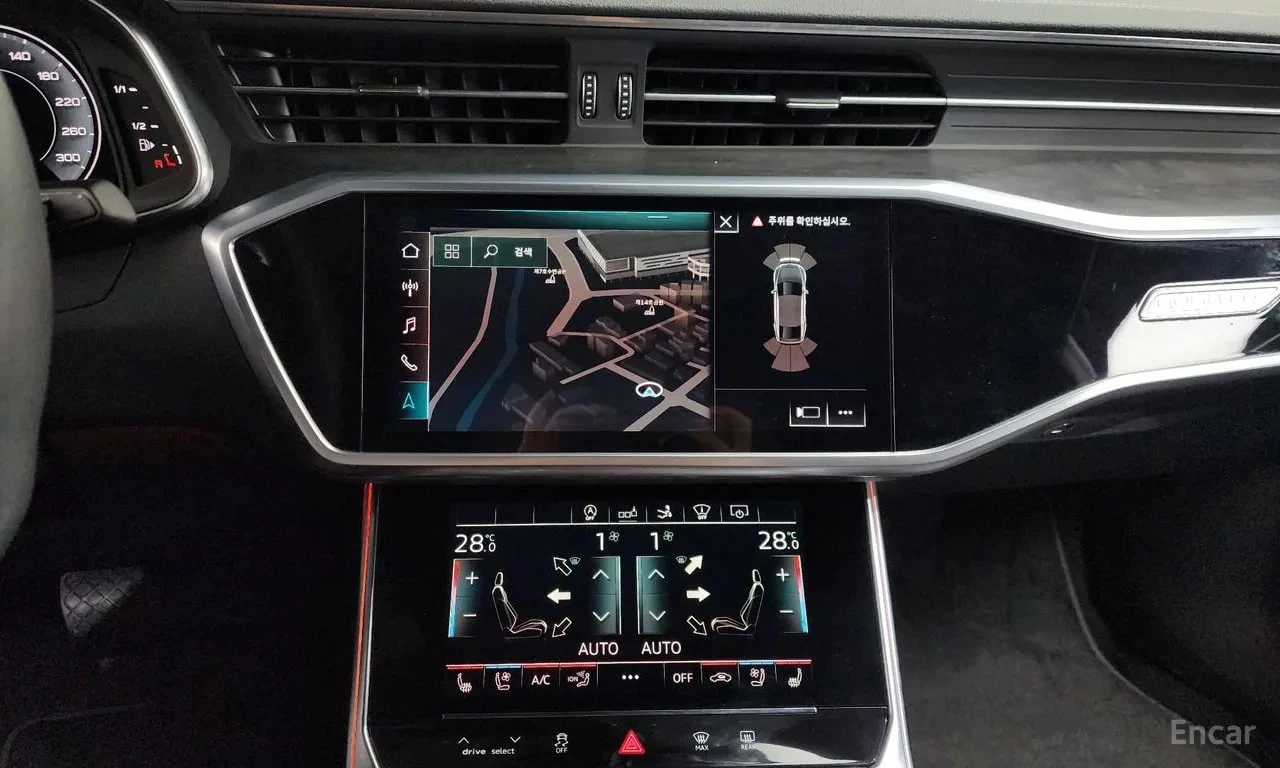 Audi A7 / 55 TFSI Premium / ДИСТРОНИК / ОБДУХВАНЕ /ХЕД-ЪП , снимка 14 - Автомобили и джипове - 56099721