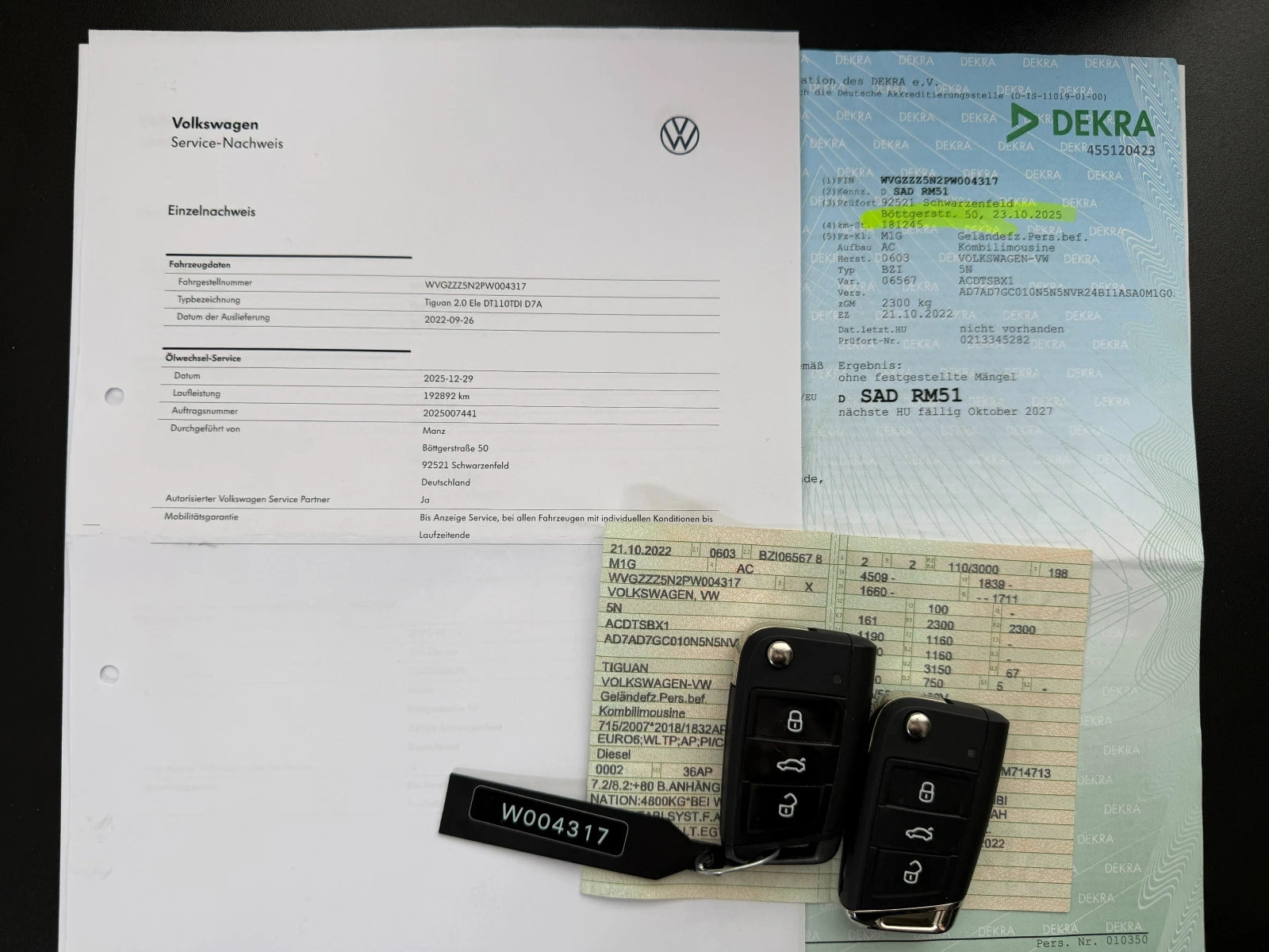 VW Tiguan 2.0TDI* СЕРВИЗНА КНИЖКА С ПЪЛНА ИСТОРИЯ В VW, снимка 16 - Автомобили и джипове - 54219632