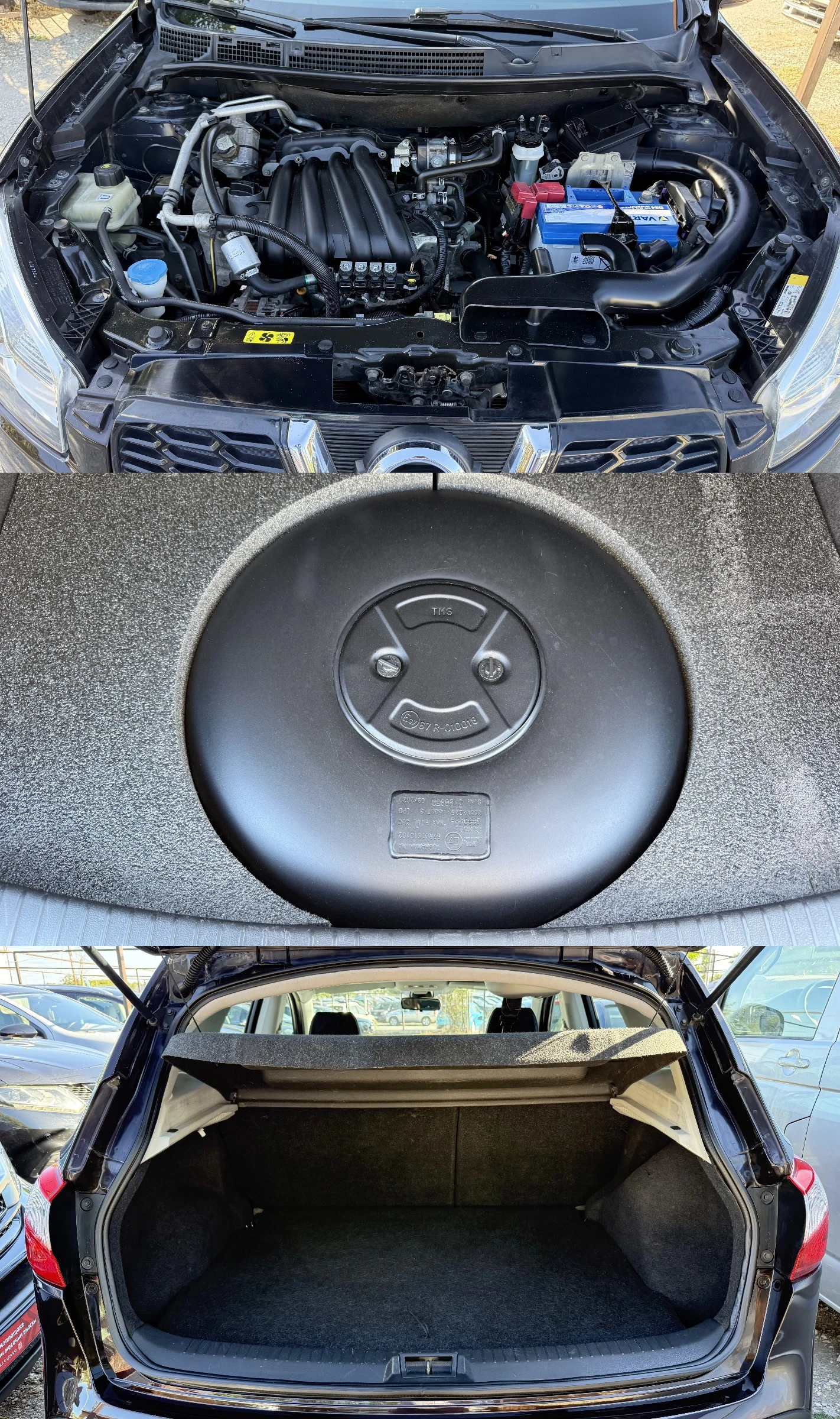 Nissan Qashqai 1.6i ФЕЙСЛИФТ Г.ИНЖЕКЦИОН, снимка 16 - Автомобили и джипове - 56010580