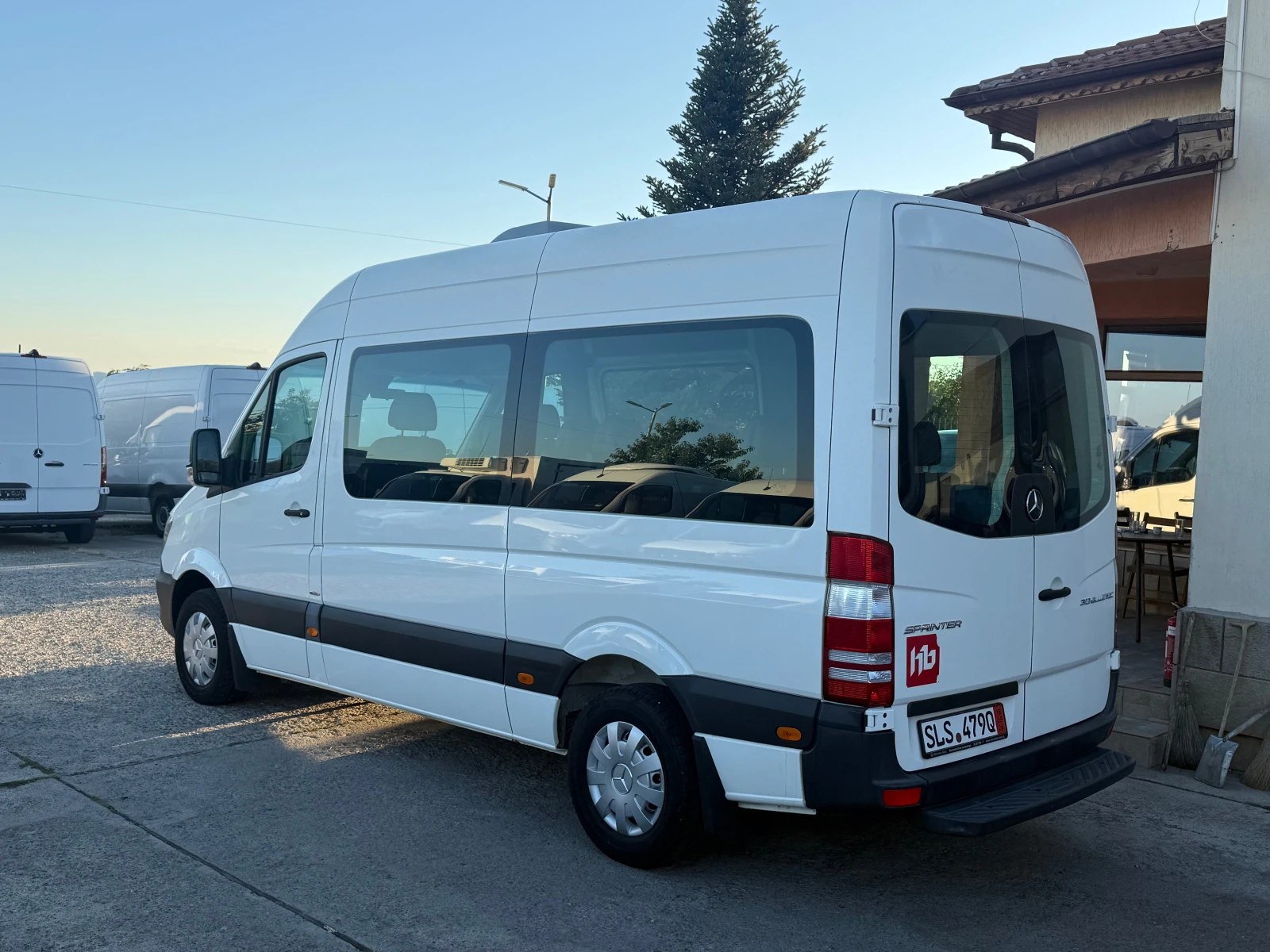 Mercedes-Benz Sprinter 313 9МЕСТА , 2хКЛИМА , EURO6 , FULL , Ел Врата, снимка 5 - Бусове и автобуси - 56132474