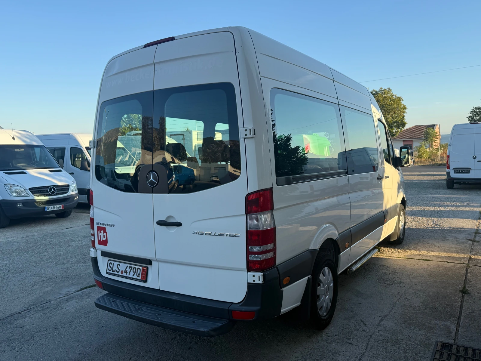 Mercedes-Benz Sprinter 313 9МЕСТА , 2хКЛИМА , EURO6 , FULL , Ел Врата, снимка 4 - Бусове и автобуси - 56132474