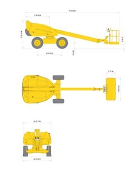 Автовишка Друга марка Haulotte H 14 TX 4x4, снимка 16