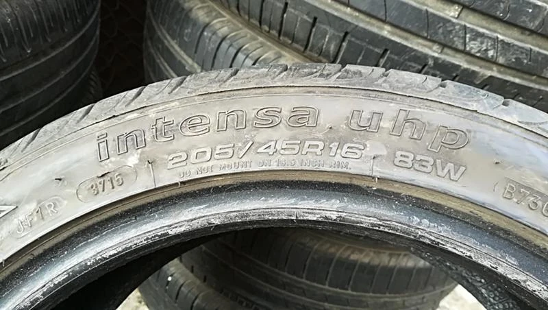 Гуми Летни 205/45R16, снимка 5 - Гуми и джанти - 25324757