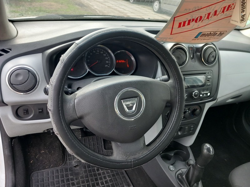 Dacia Logan БЕНЗИН+ ЗАВОДСКА ГАЗ, снимка 12 - Автомобили и джипове - 45413610