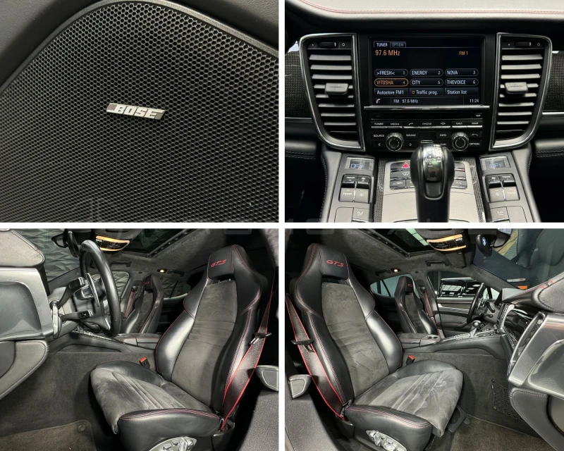 Porsche Panamera GTS V8 Alcantara* BOSE* Pano* Подгрев* 360, снимка 11 - Автомобили и джипове - 47575437