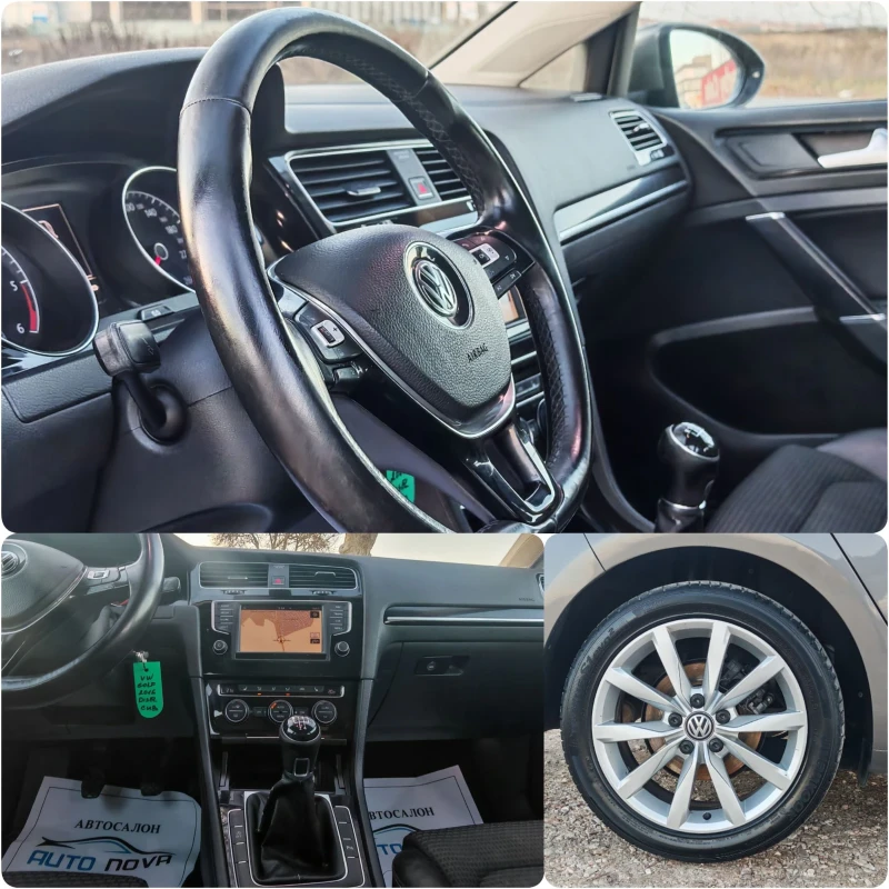 VW Golf 1.6 ДИЗЕЛ 110 К.С. HIGHLINE! УНИКАЛНО СЪСТОЯНИЕ!!!, снимка 12 - Автомобили и джипове - 52860467
