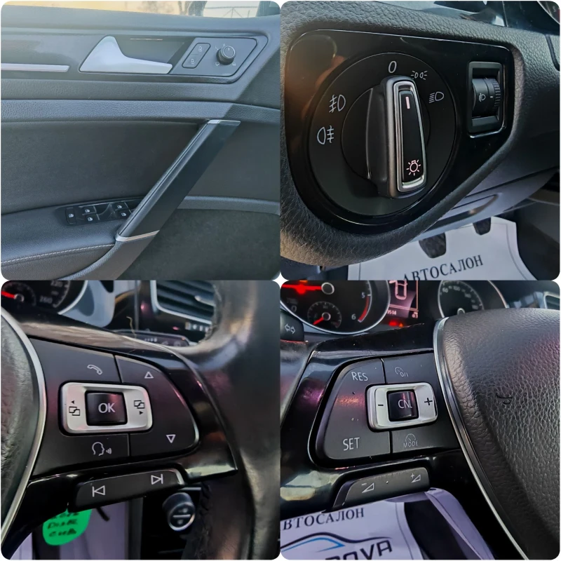 VW Golf 1.6 ДИЗЕЛ 110 К.С. HIGHLINE! УНИКАЛНО СЪСТОЯНИЕ!!!, снимка 9 - Автомобили и джипове - 52860467