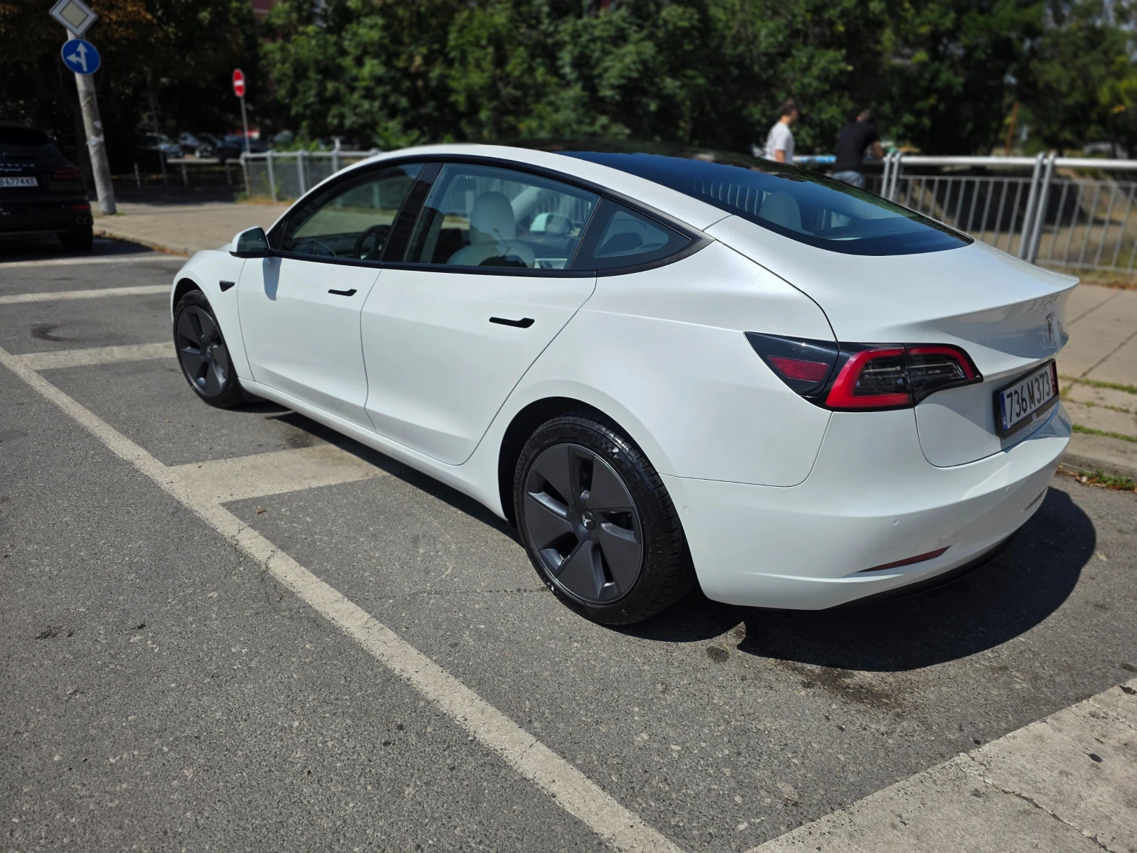 Tesla Model 3 LR, FACE, MATRIX, TERMO, WHITE - изображение 5