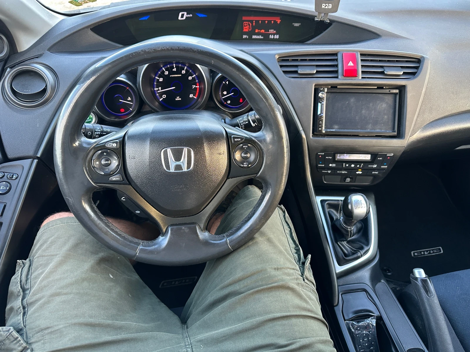 Honda Civic 1.8-SPORT-1-ST-OWNER-���-1�-��������! | Mobile.bg � ����������� 12
