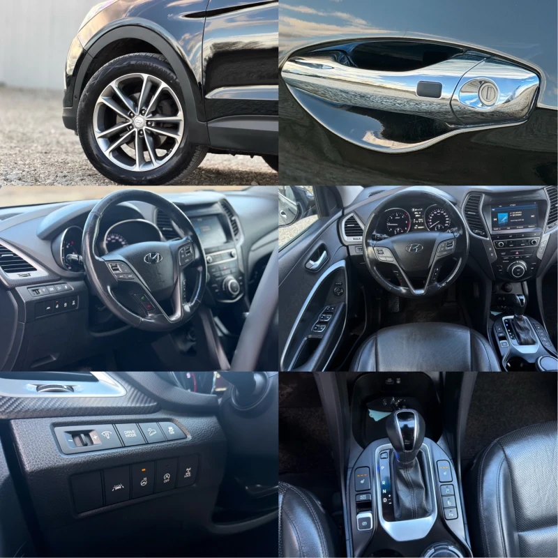 Hyundai Santa fe Premium 2.2CRDi Facelift 4x4/Full/Сервизна история, снимка 15 - Автомобили и джипове - 53405921