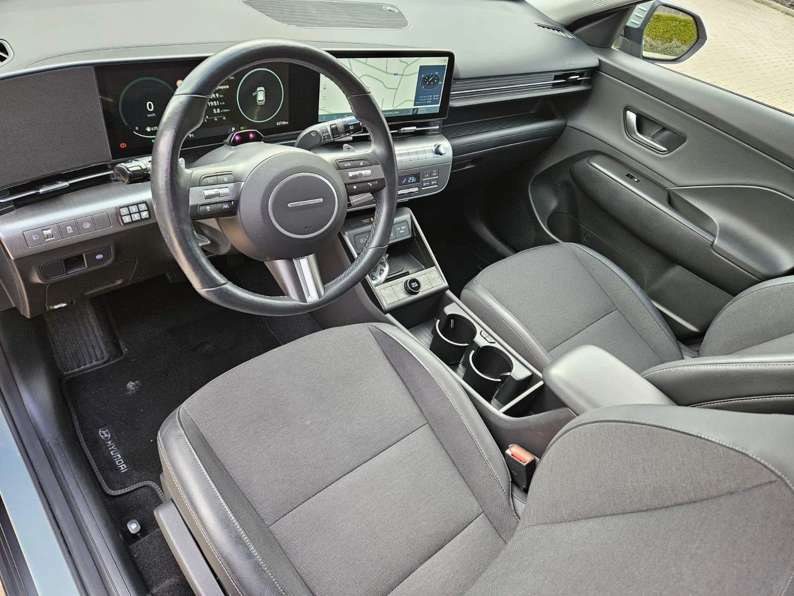 Hyundai Kona От БГ-ГАРАНЦИЯ-53х.км-EXCLUSIVE-Hybrid - изображение 6