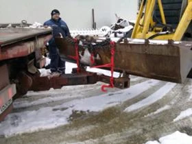 Багер JCB Транспорт на багери, снимка 3