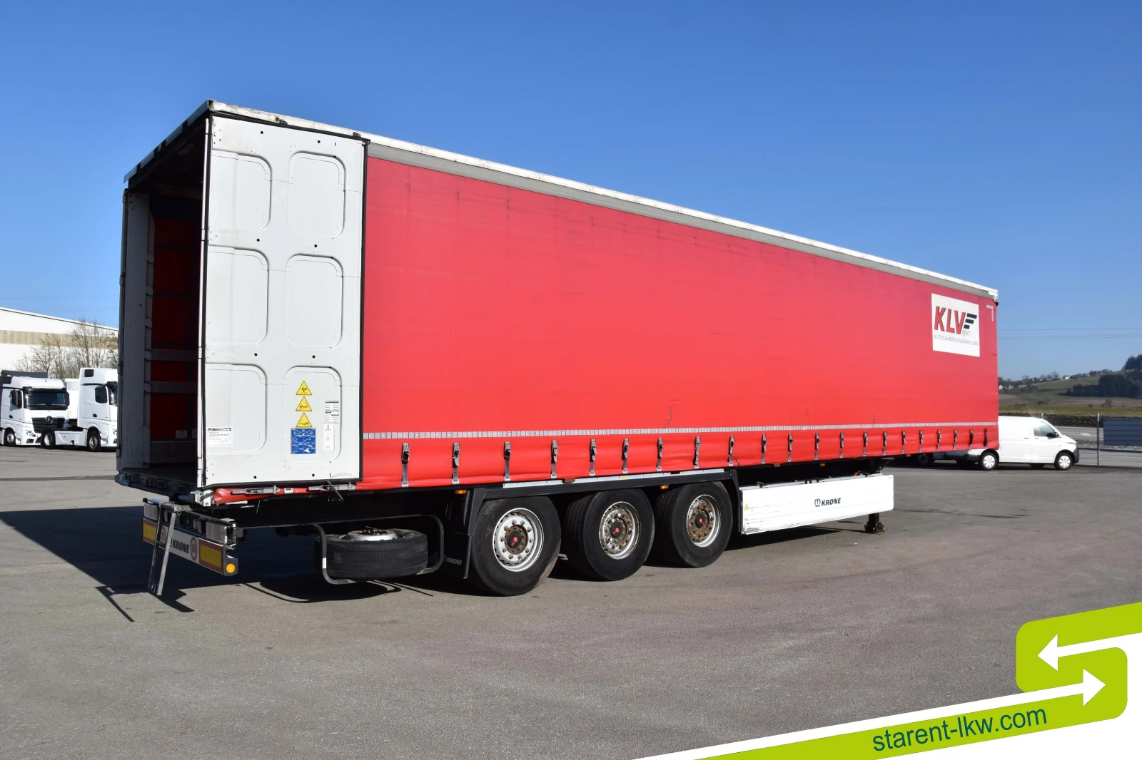 Полуремарке Krone TR26083, снимка 9 - Ремаркета - 53736278