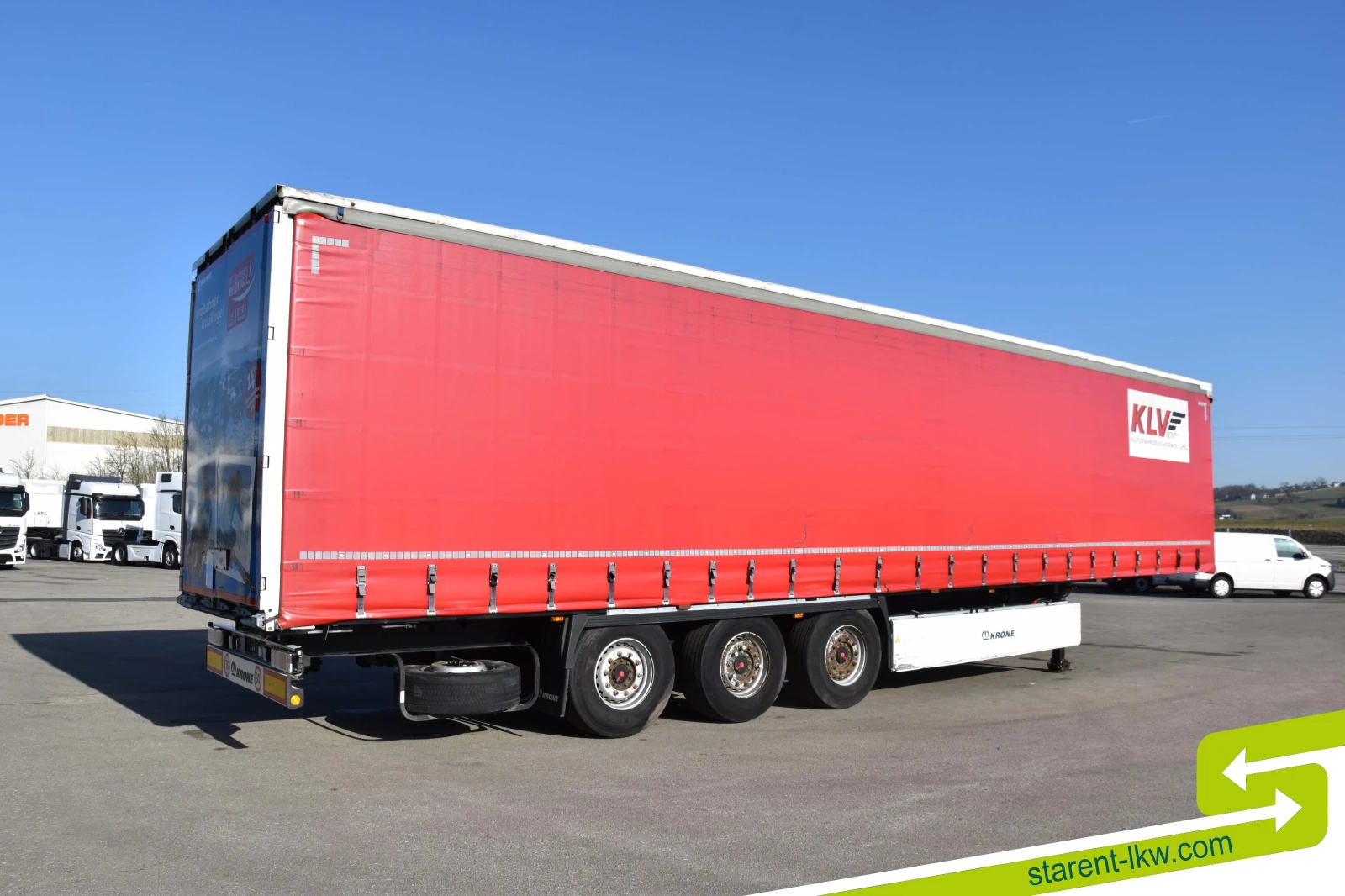 Полуремарке Krone TR26083, снимка 5 - Ремаркета - 53736278