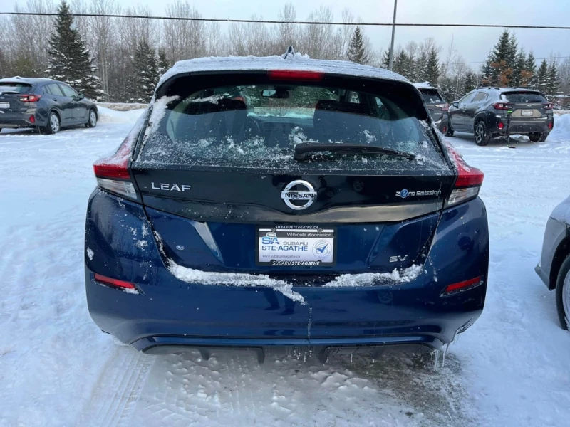 Nissan Leaf  * Hatchback * CARFAX * БЕЗ ПЪРВОНАЧАЛНА ВНОСКА, снимка 4 - Автомобили и джипове - 52777051